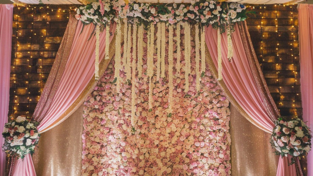 10 Creative Wedding Backdrop Design Ideas You’ll Love by PepaBai