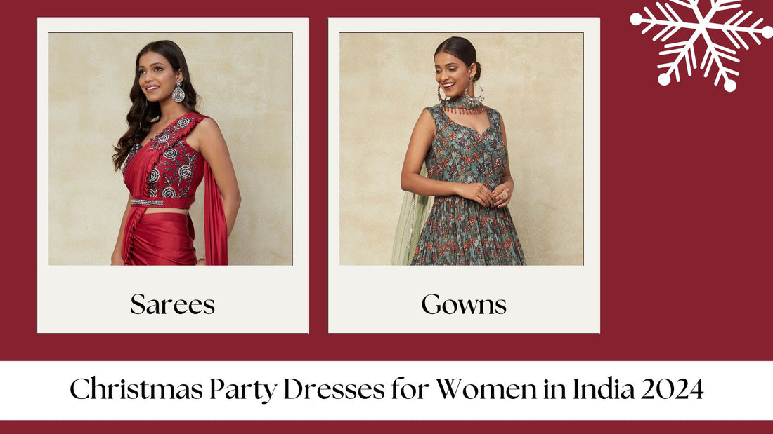 Christmas Party Dresses for Women to Wear in India 2024 by PepaBai