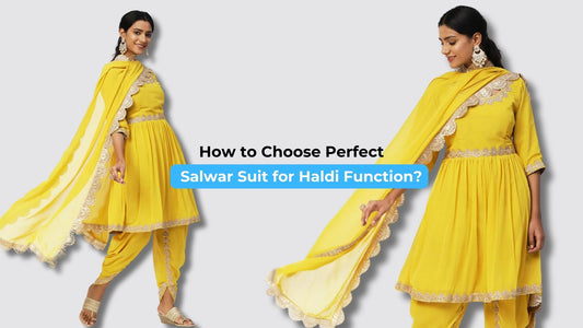 How to Choose the Perfect Salwar Suit for Haldi Function - PepaBai