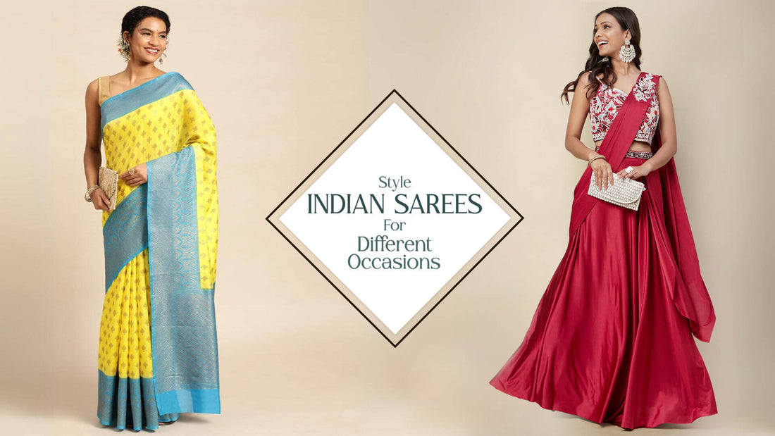 How to Style Indian Sarees for Different Occasions - PepaBai
