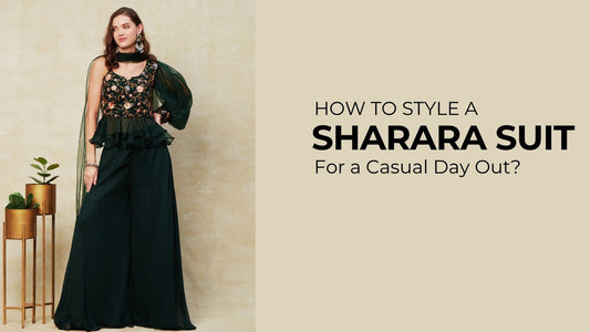 How to Style a Sharara Suit for a Casual Day Out - PepaBai
