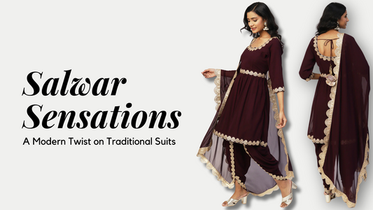 Salwar Sensations: A Modern Twist on Traditional Suits - PepaBai
