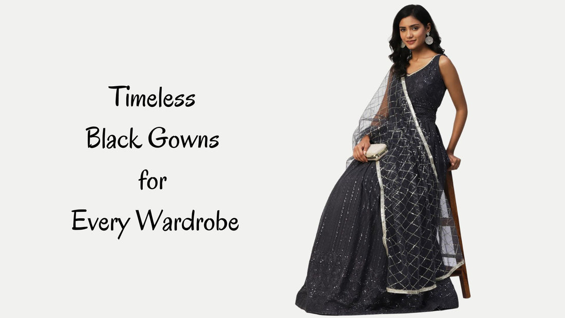Back to Basics: Timeless Black Gowns for Every Wardrobe - PepaBai