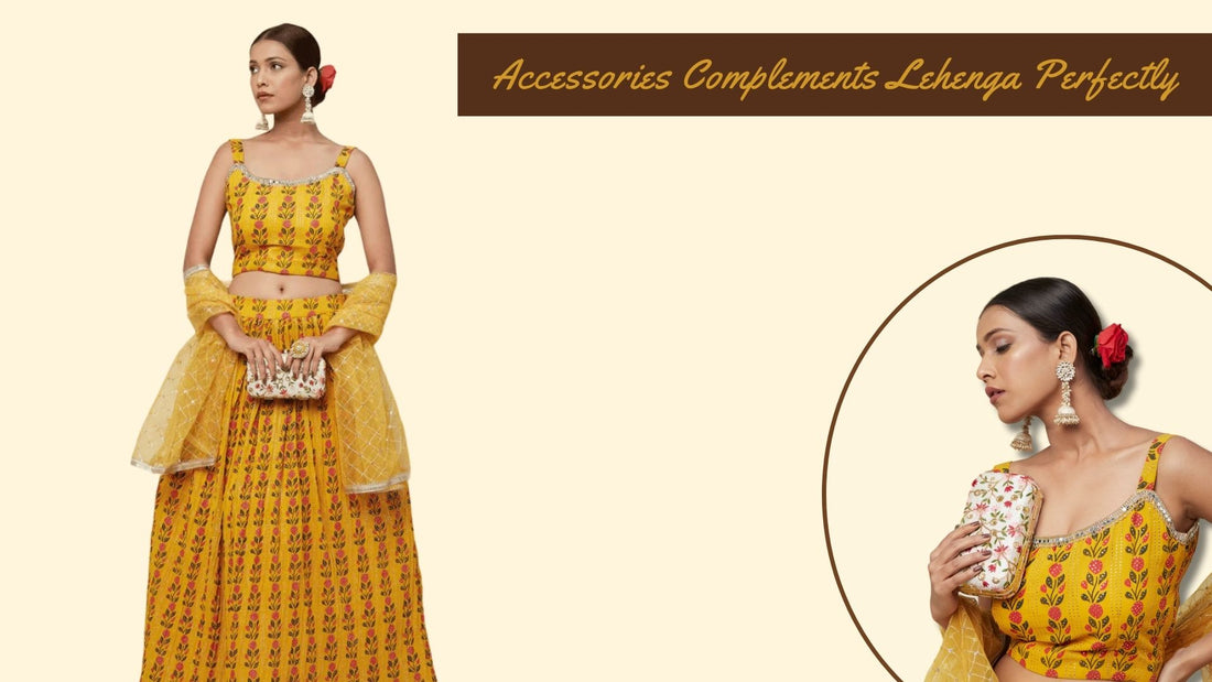 What Accessories Complement a Lehenga Perfectly - PepaBai
