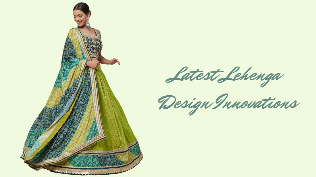 What Are the Latest Lehenga Design Innovations - PepaBai
