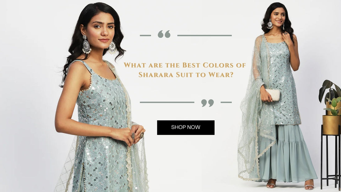 What are the Best Colours of Sharara Suit to Wear - PepaBai