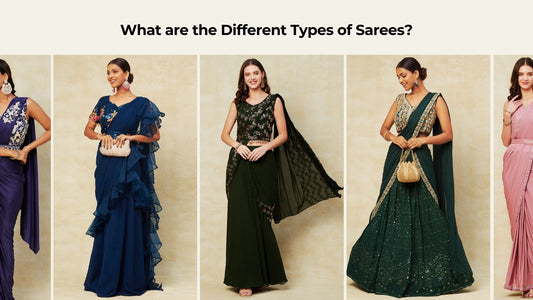 What are the Different Types of Sarees - PepaBai