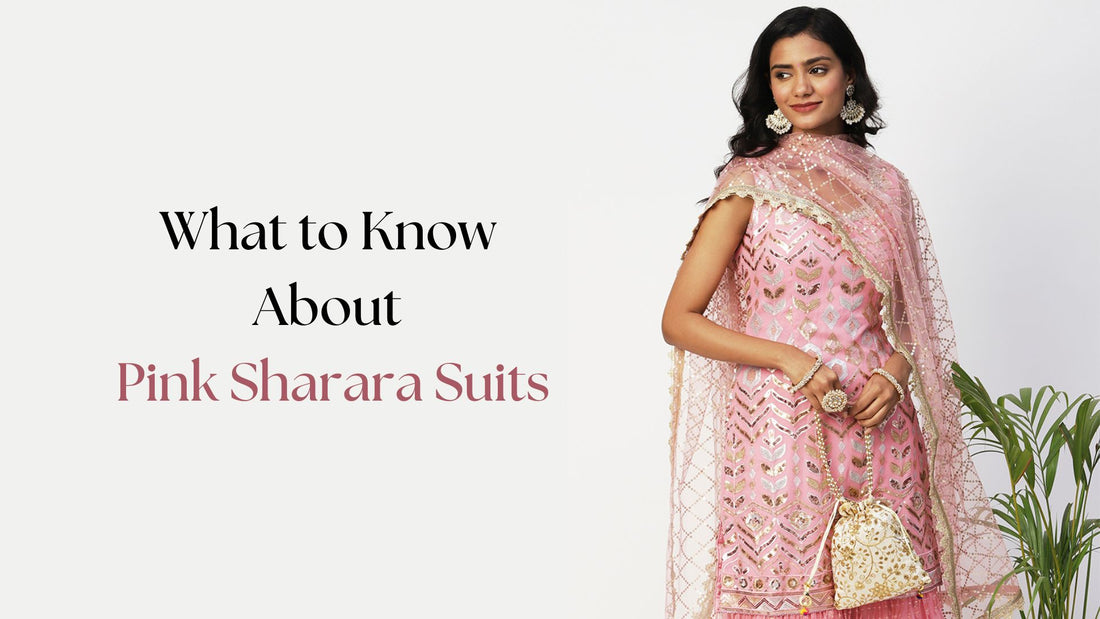 What to Know About Pink Sharara Suits - PepaBai